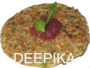 Steamed Chicken Ommlette